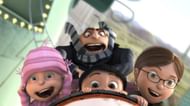 Gru bonding with girls (Image via Facebook/Despicable Me)